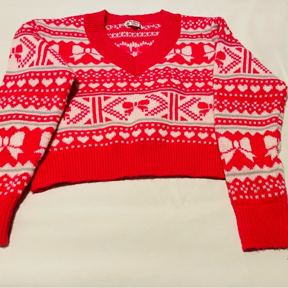 Poof…cropped sweater